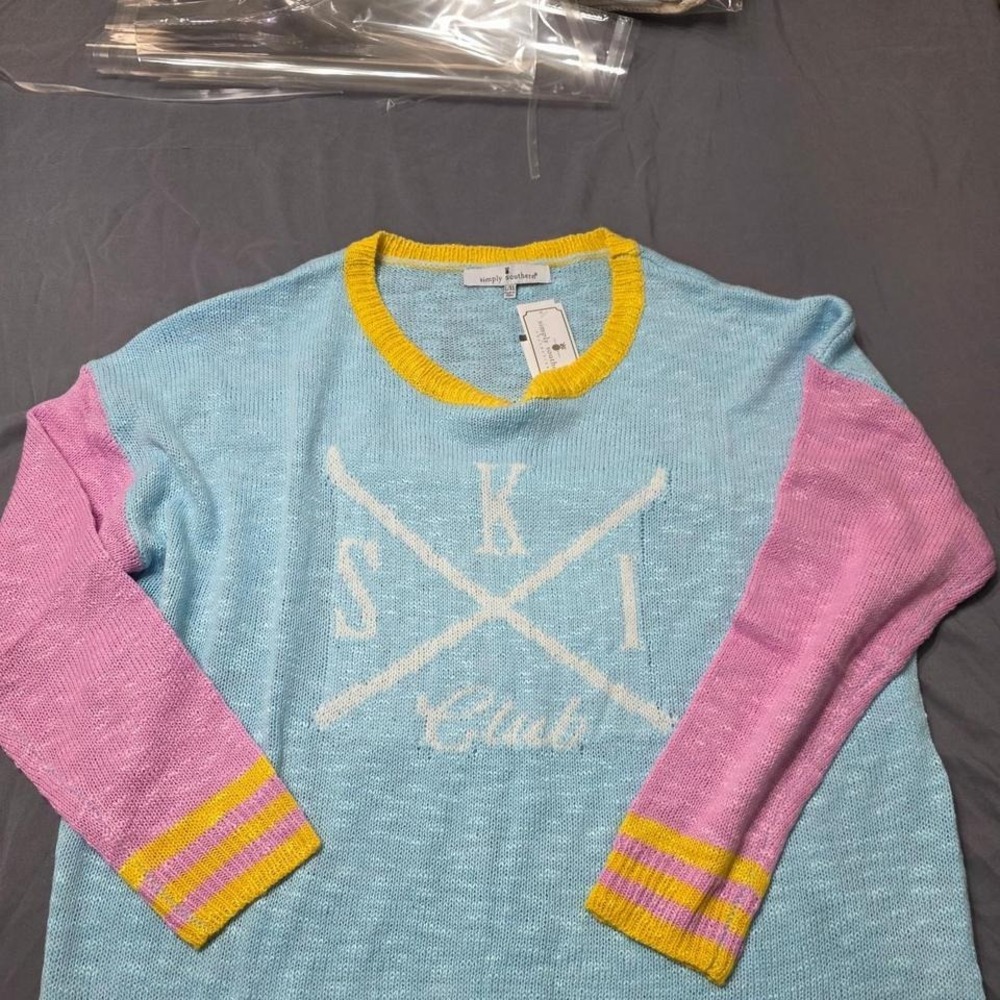 Simply Southern Pastel Sweater